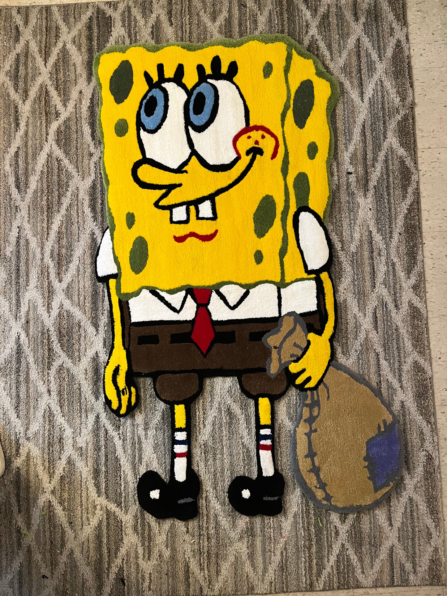 SPONGE BOB CUSTOM RUG